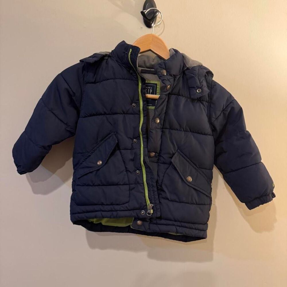 Baby Gap Navy Puffer Jacket